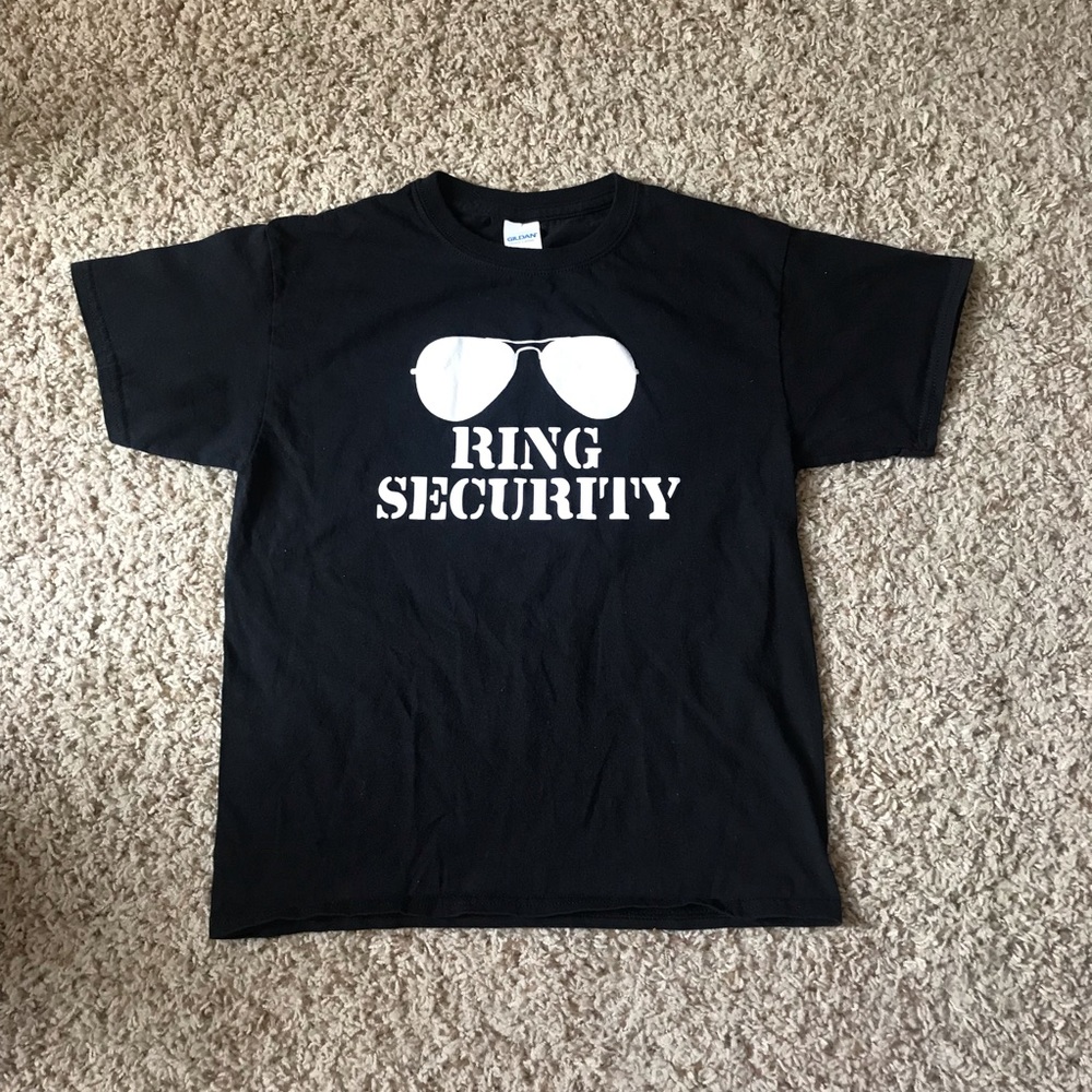 “Ring Security” T-Shirt Youth Medium